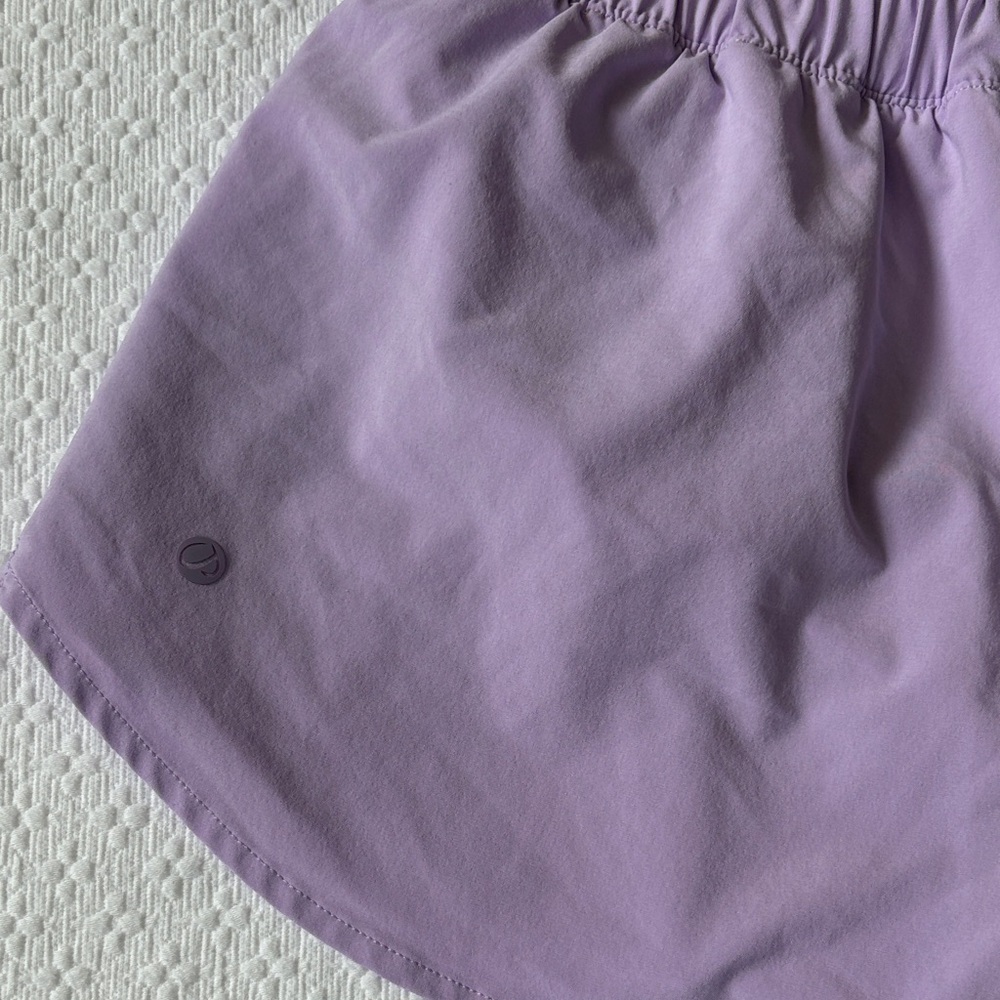 CRZ YOGA Lilac Elastic-Waist Athletic Skort. - Picture 4 of 11